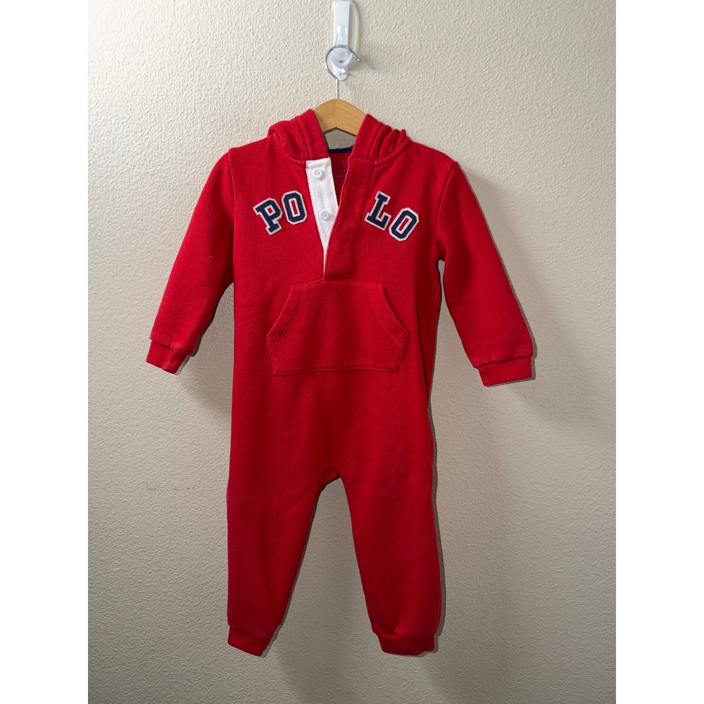 Boys Polo Ralph Lauren Jumpsuit Size 24 Months